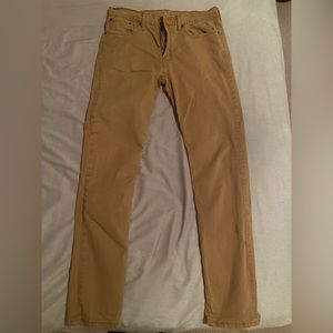Minimally worn khakis, skinny fit